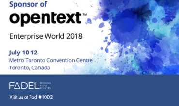 Visit FADEL at OpenText Enterprise World 2018, Pod 1002