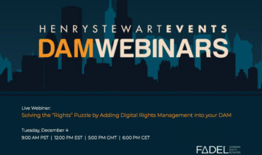 Webinar: Solving the “Rights” Puzzle by Adding Digital Rights Management into your DAM