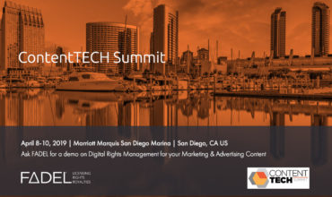 Visit FADEL at ContentTECH Summit 2019