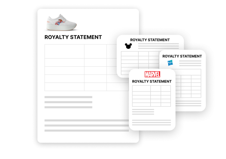 Royalty statement