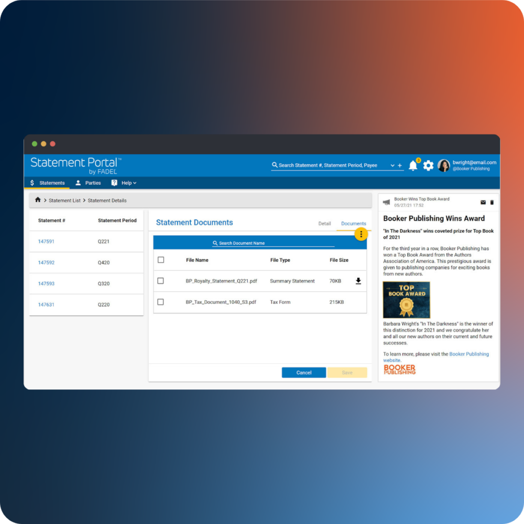 Statement Portal