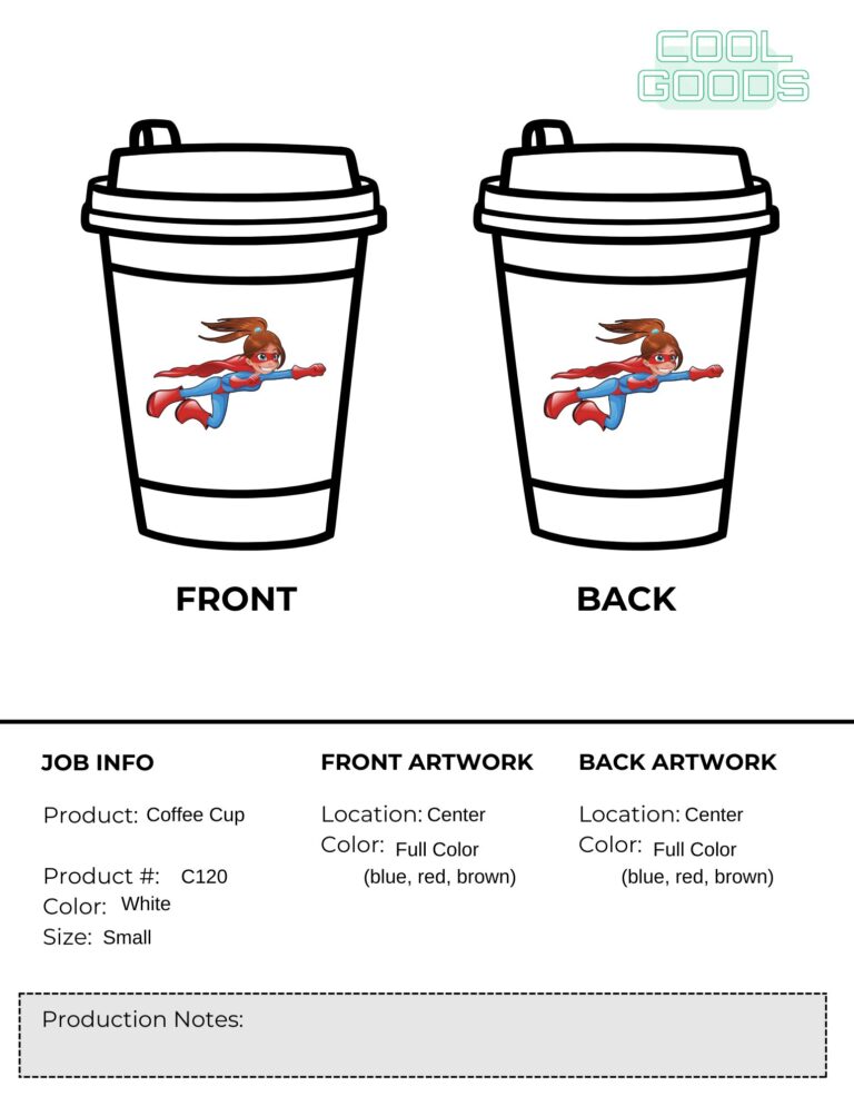 Design Proof – Coffee Cup