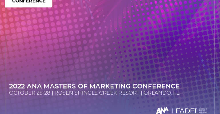 Join FADEL at ANA Masters of Marketing on Oct 25