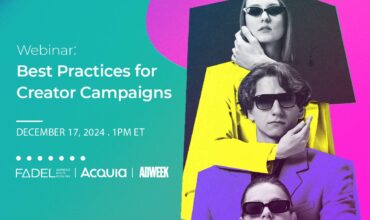 Adweek Webinar on Dec 17: Best Practices for Creator Campaigns