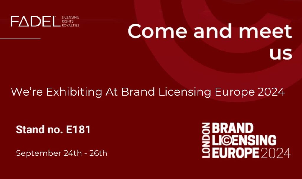 Visit FADEL at Brand Licensing Europe