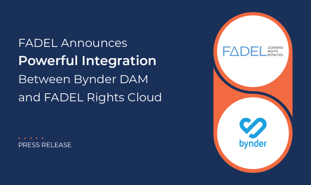 FADEL announces the launch of a Bynder connector for Brand Vision – Rights Cloud. This integration extends Bynder’s digital asset management (DAM) capabilities by incorporating digital rights management (DRM), content tracking, and brand compliance. 