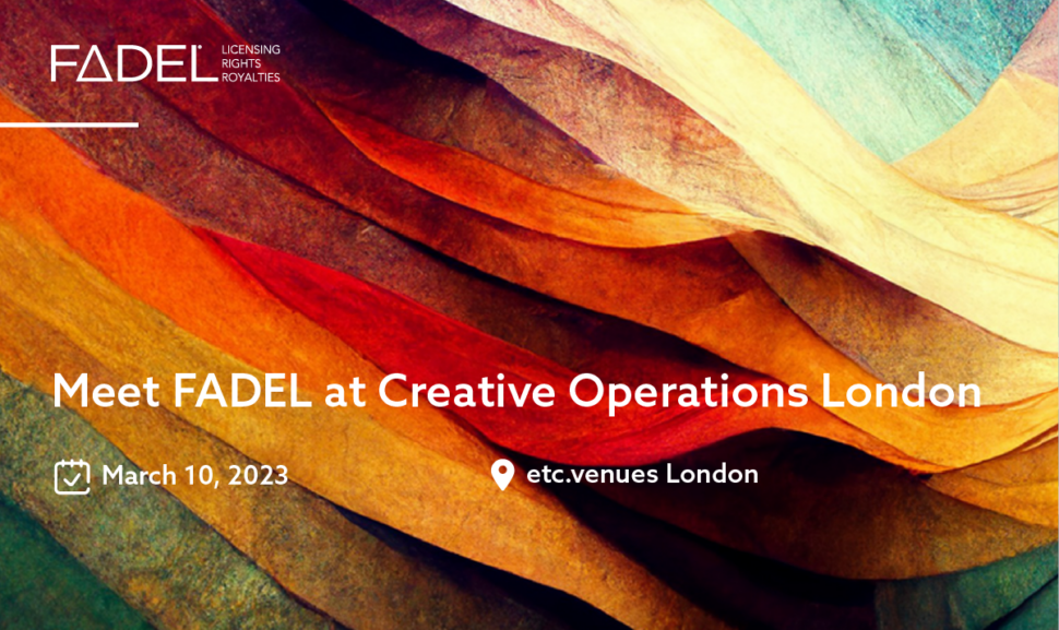 Meet FADEL at Creative Operations London, March 10
