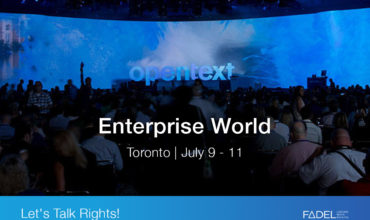 Meet FADEL at OpenText Enterprise World Toronto 2019